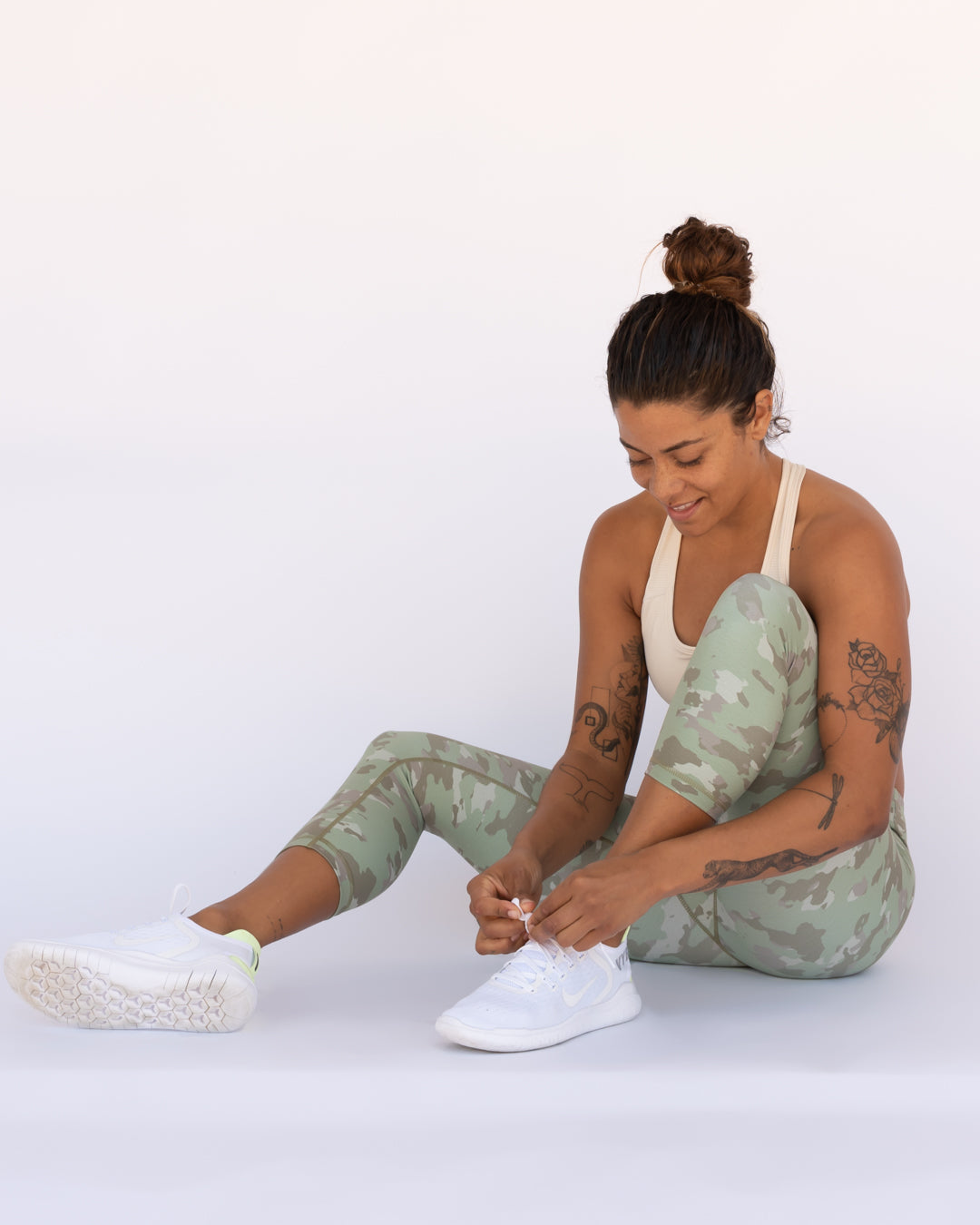 Camo Leggings 3/4 Length