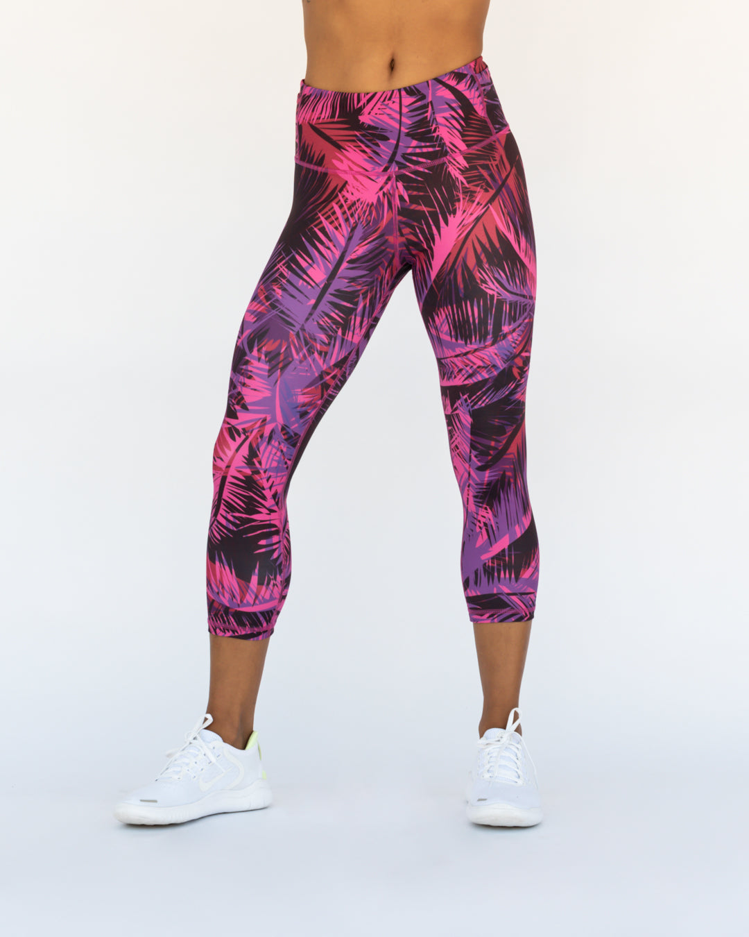 Miami Palms Leggings 3/4 Length
