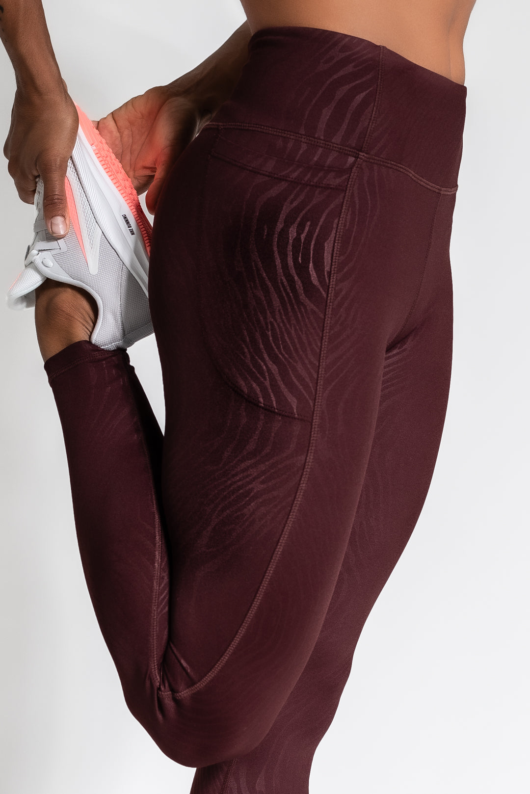 Maroon Savannah Pro Boss Leggings