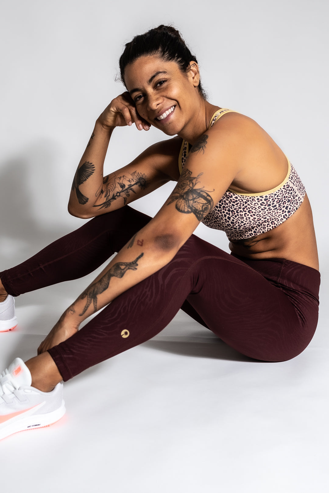 Maroon Savannah Pro Boss Leggings