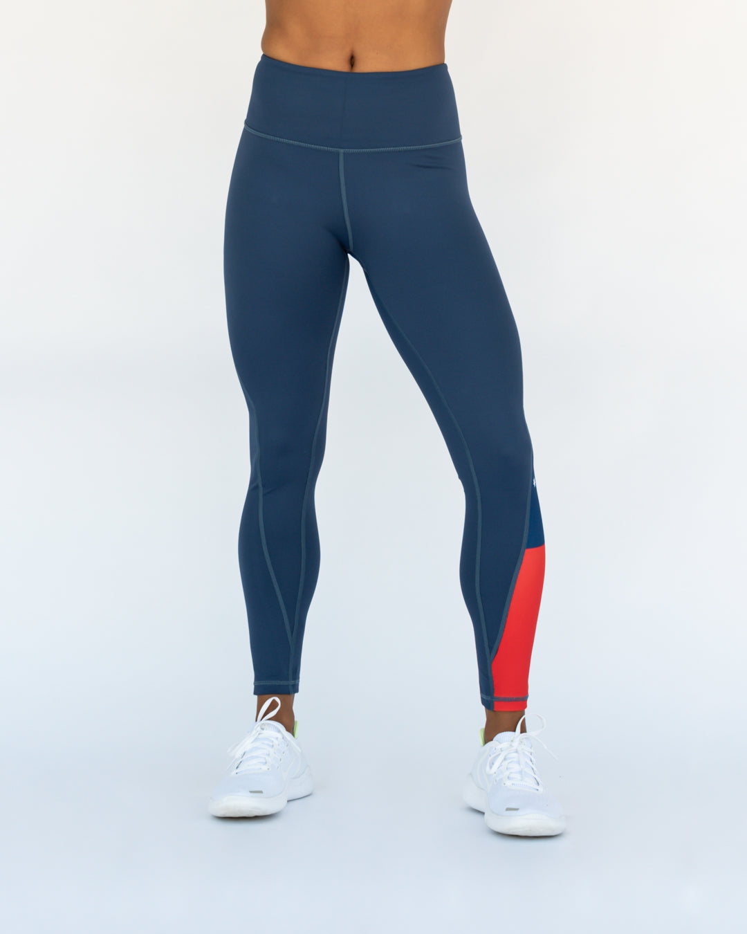 'True Blue' Functional Tights 7/8 Length