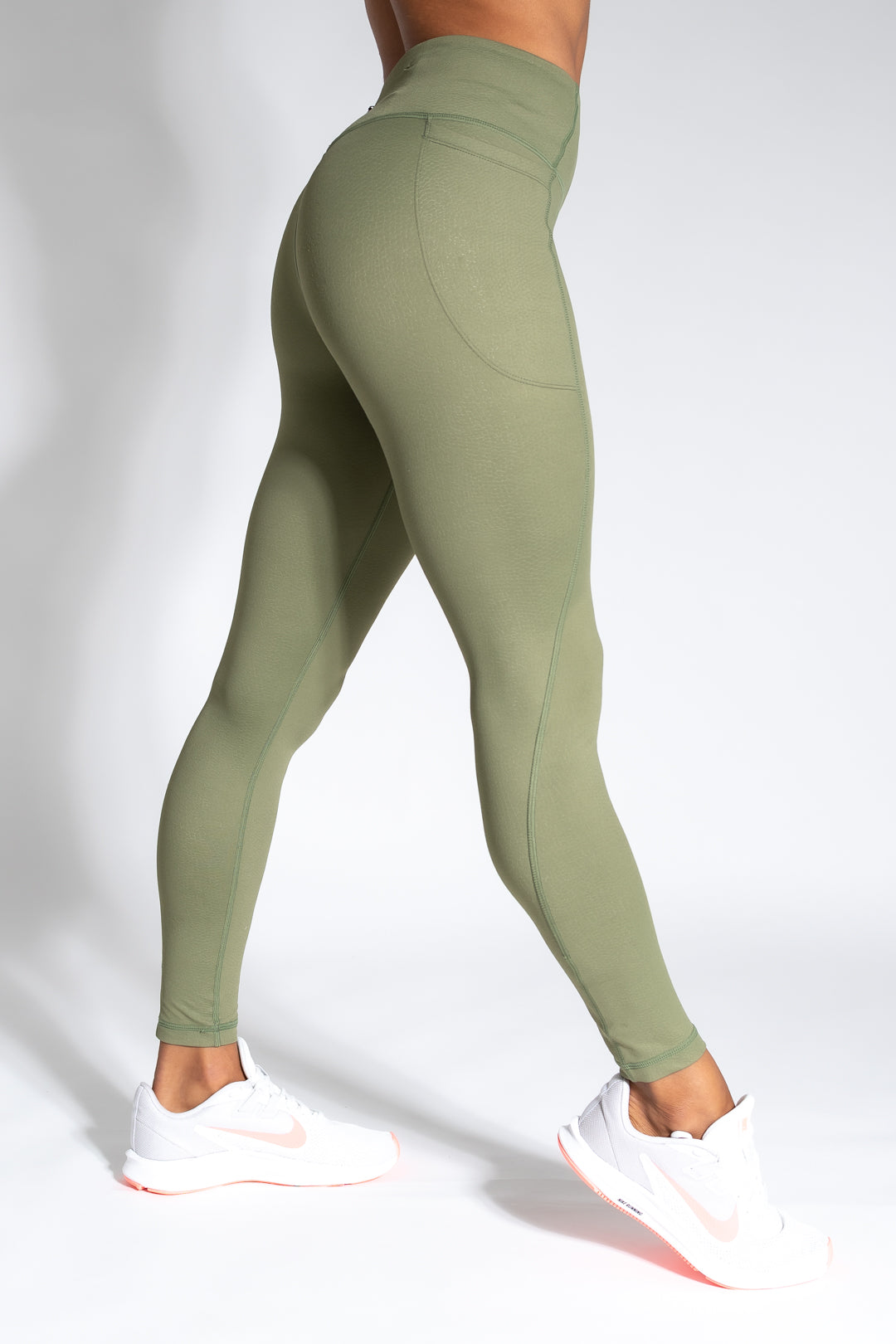 Khaki Green Amazon Pro Boss Leggings