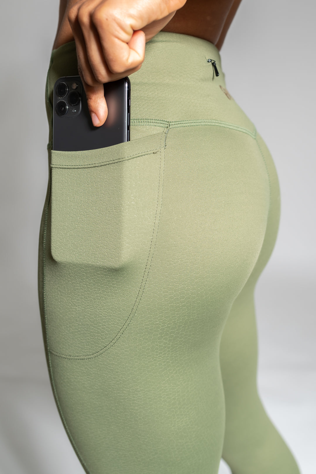 Khaki Green Amazon Pro Boss Leggings