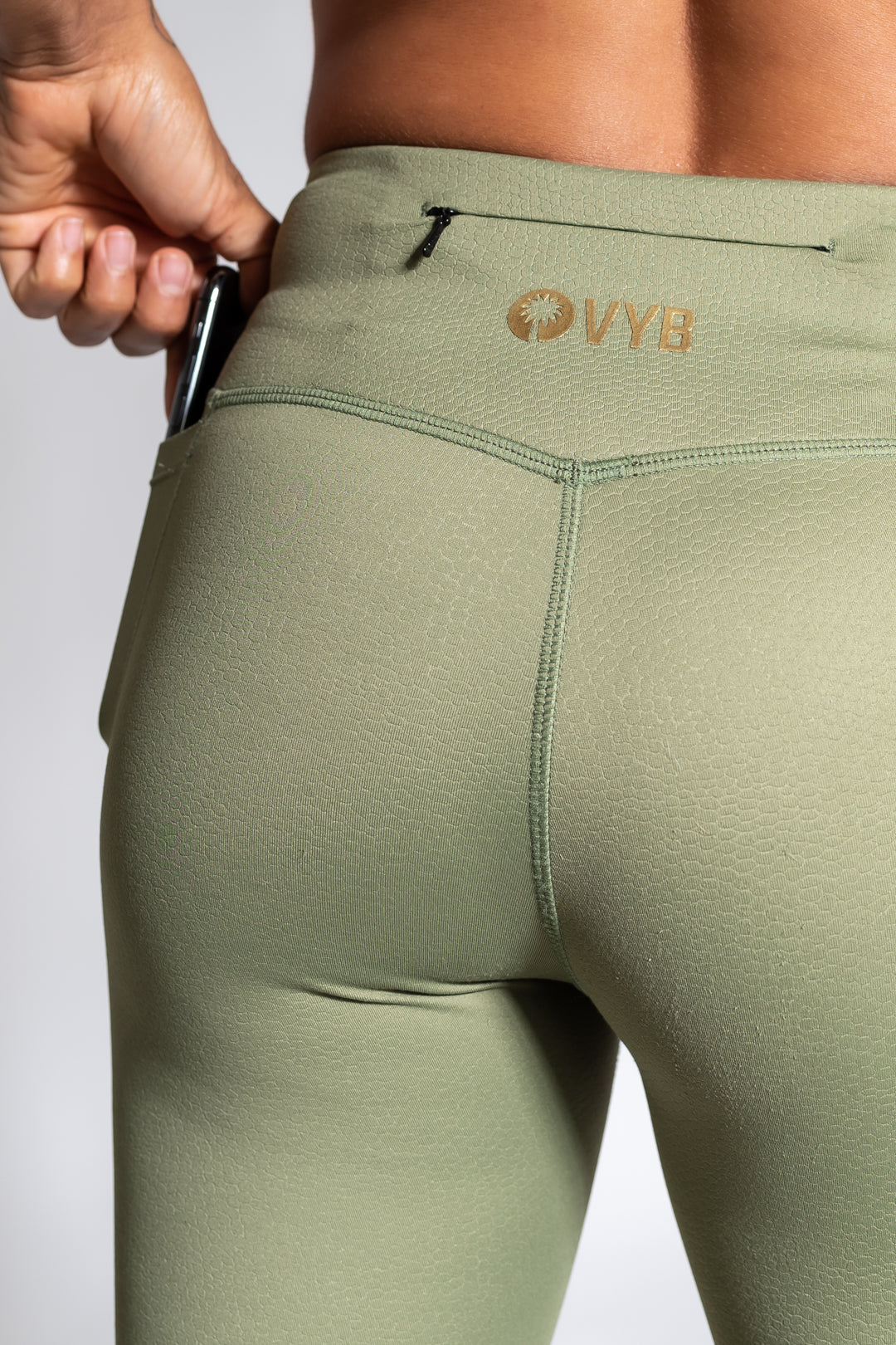Khaki Green Amazon Pro Boss Leggings
