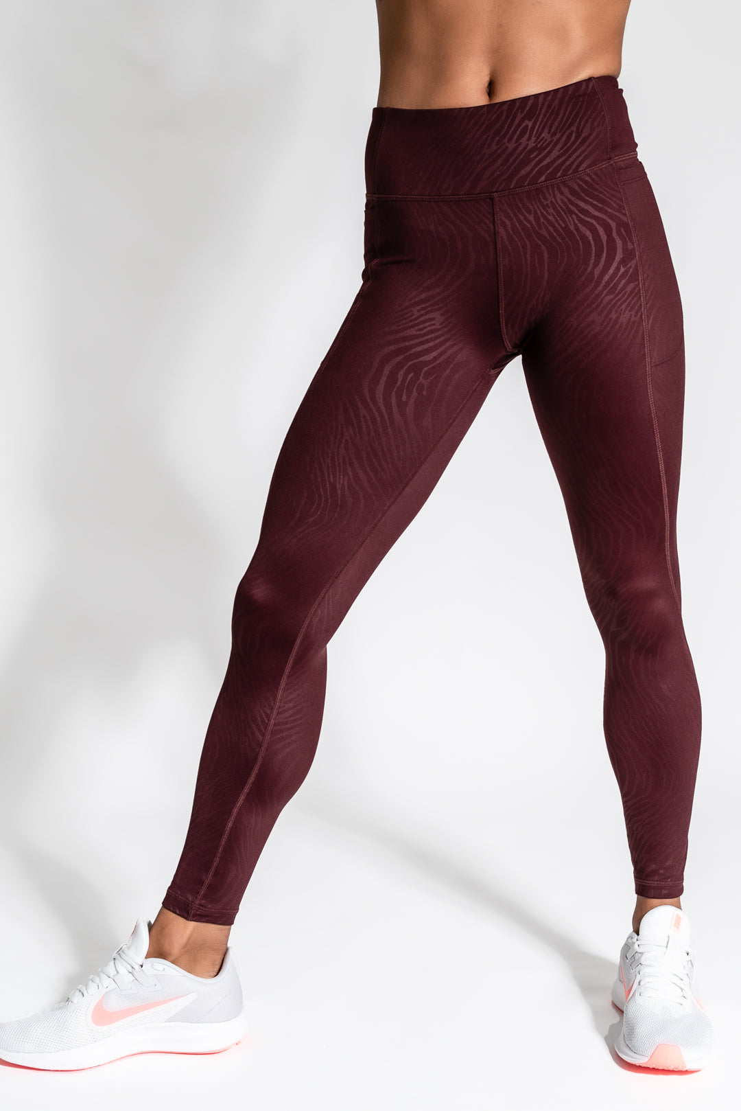 Maroon Savannah Pro Boss Leggings